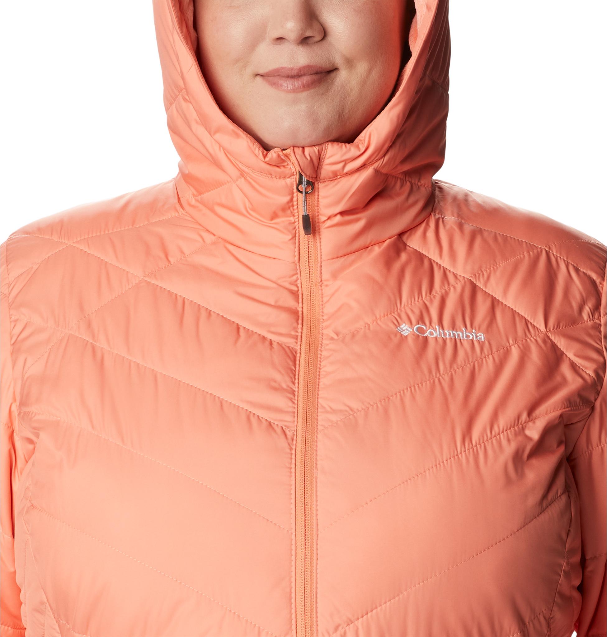 Product gallery image number 3 for product Heavenly Plus Size Long Hooded Jacket - Women's