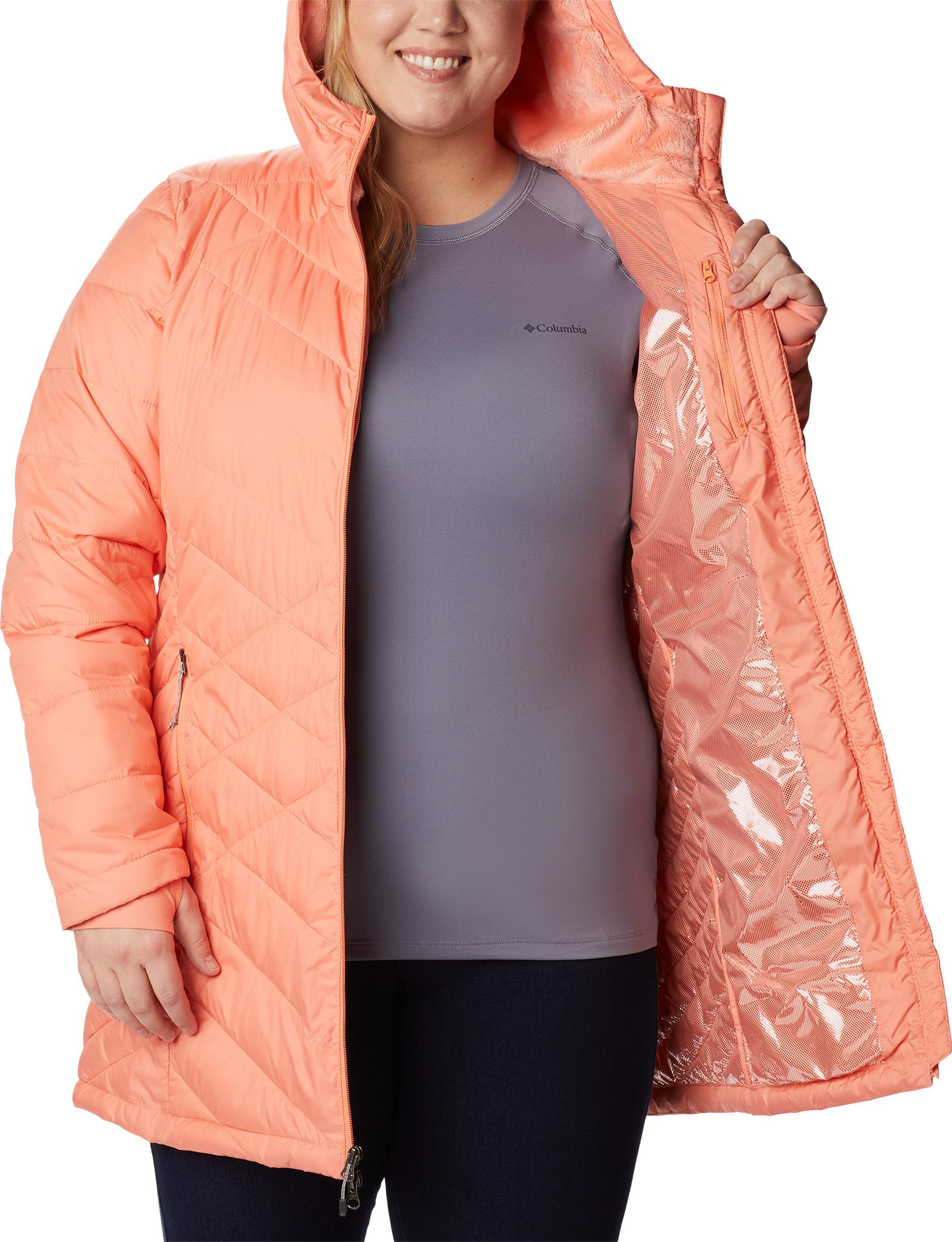 Product gallery image number 6 for product Heavenly Plus Size Long Hooded Jacket - Women's