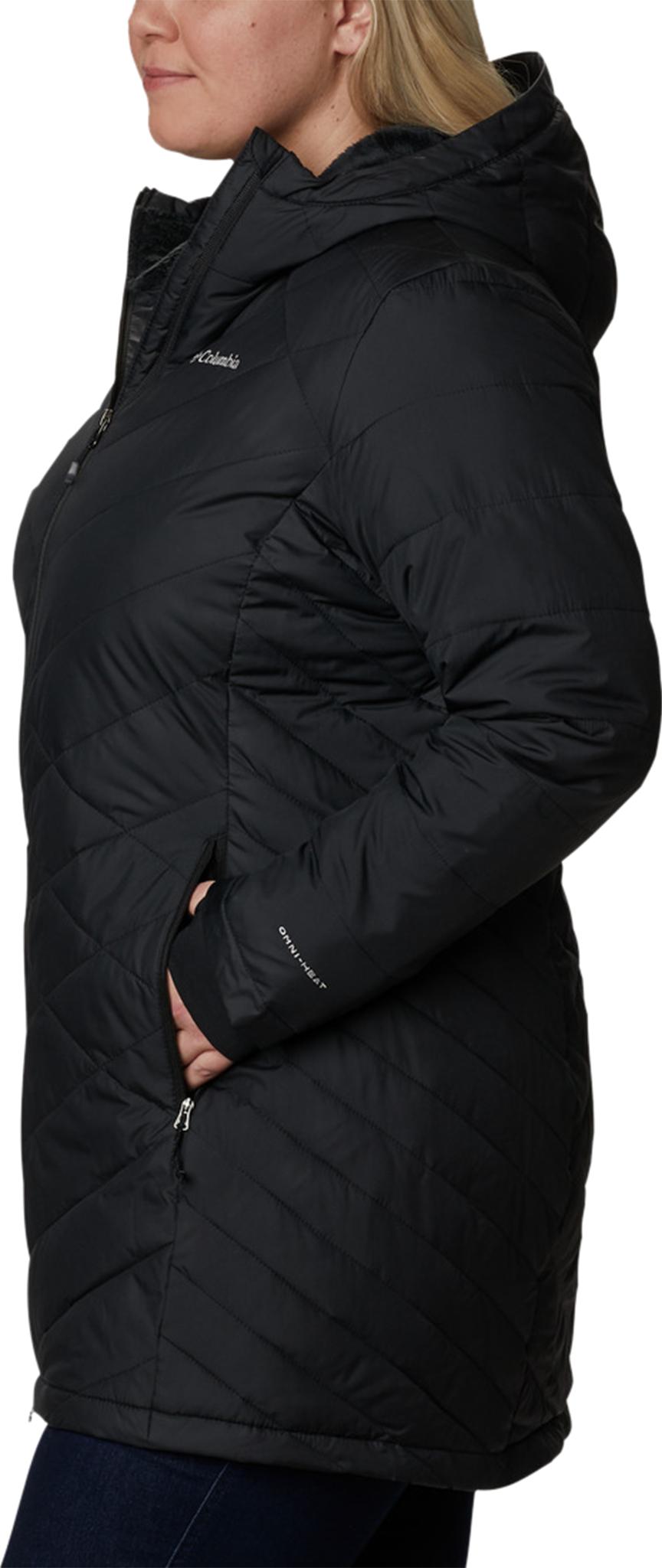 Product gallery image number 2 for product Heavenly Plus Size Long Hooded Jacket - Women's