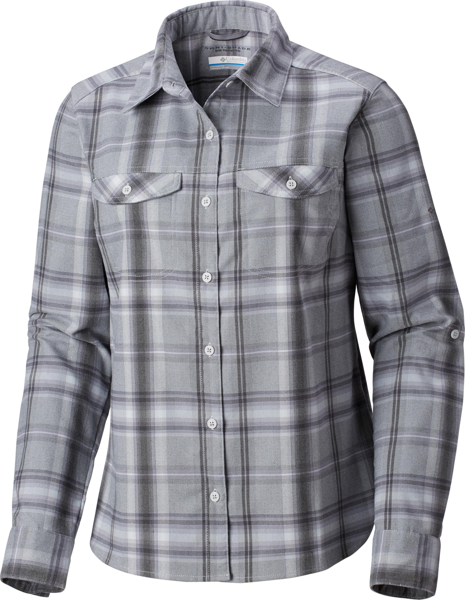 Chemise manches longues Columbia Flare gun stretch flannel Bleu marine Taille : S - Chemises et