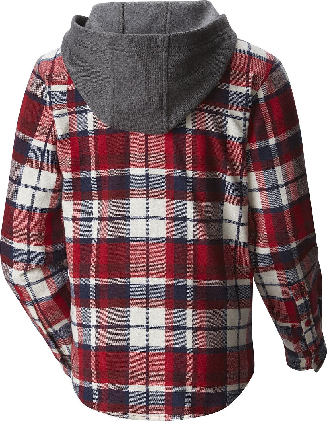 Product gallery image number 2 for product Boulder Ridge Flannel Hoodie - Youth
