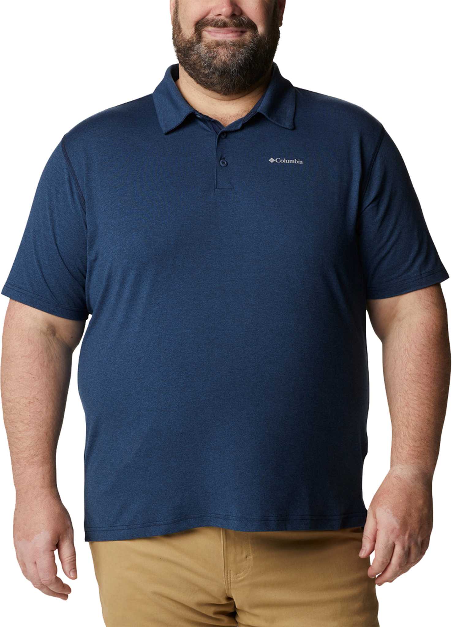 Image de produit pour Polo Tech Trail grande taille - Homme