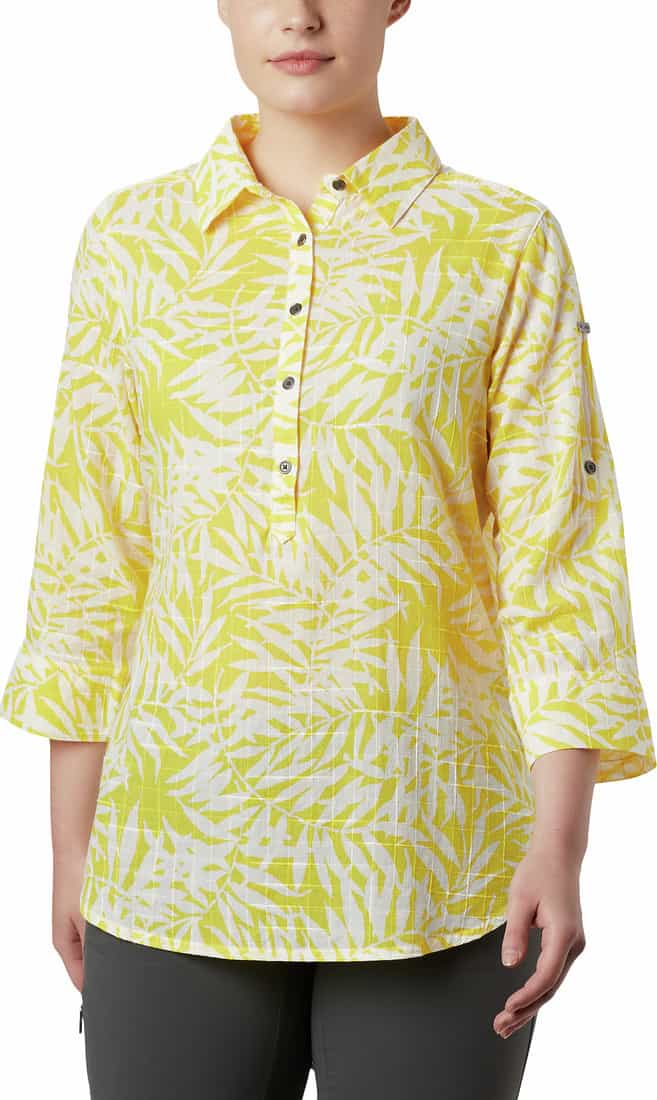 Buttercup Wispy Bamboo Print