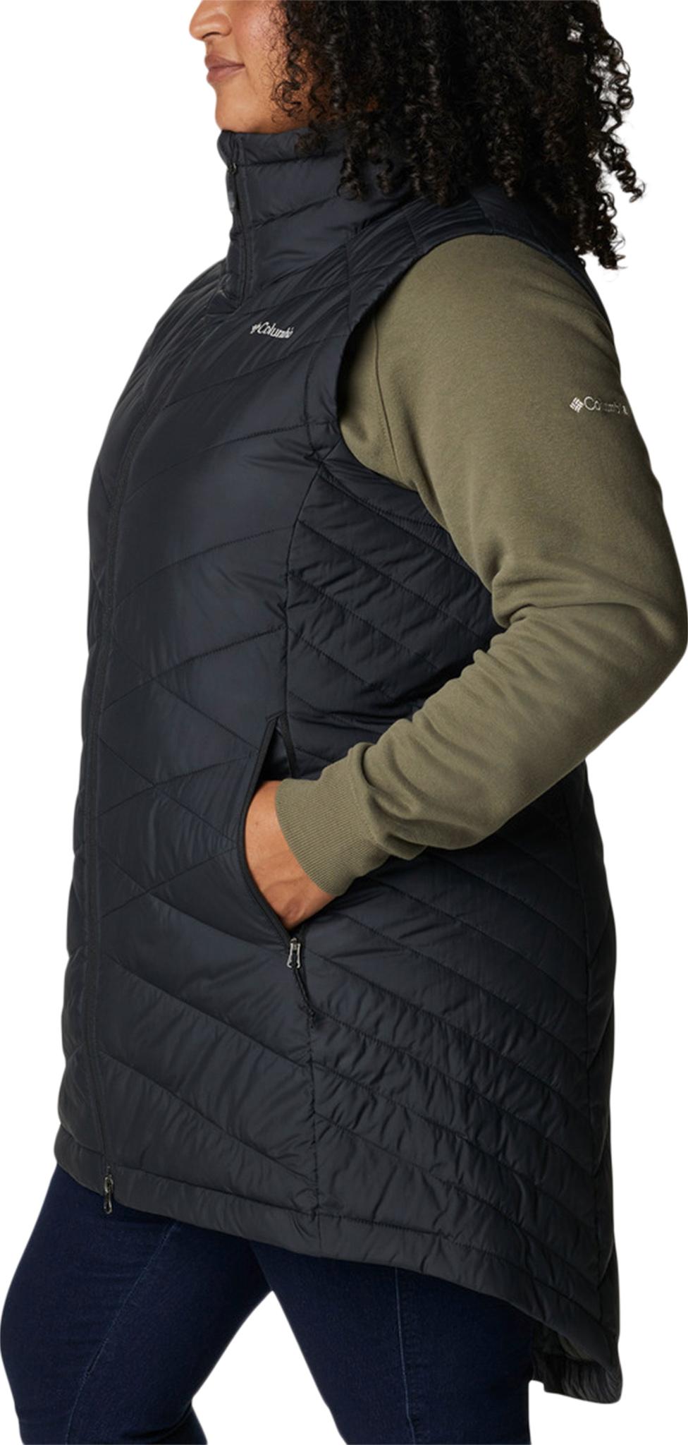 Product gallery image number 2 for product Heavenly Plus Size Long Vest - Women's