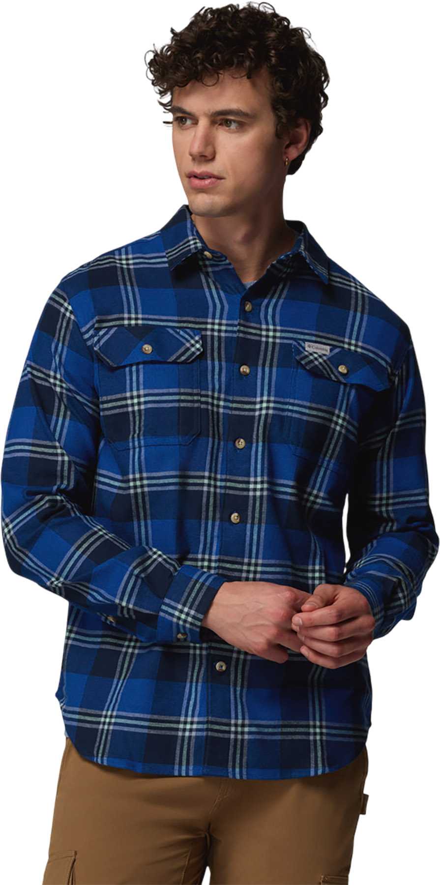 Mountain Blue Trails Edge Plaid