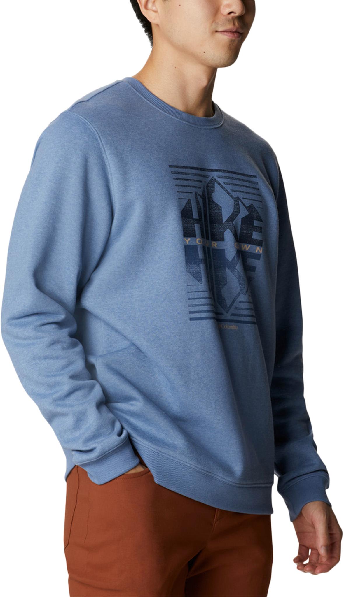 Product gallery image number 4 for product Hart Mountain Graphic Crew Neck Sweatshirt - Men's