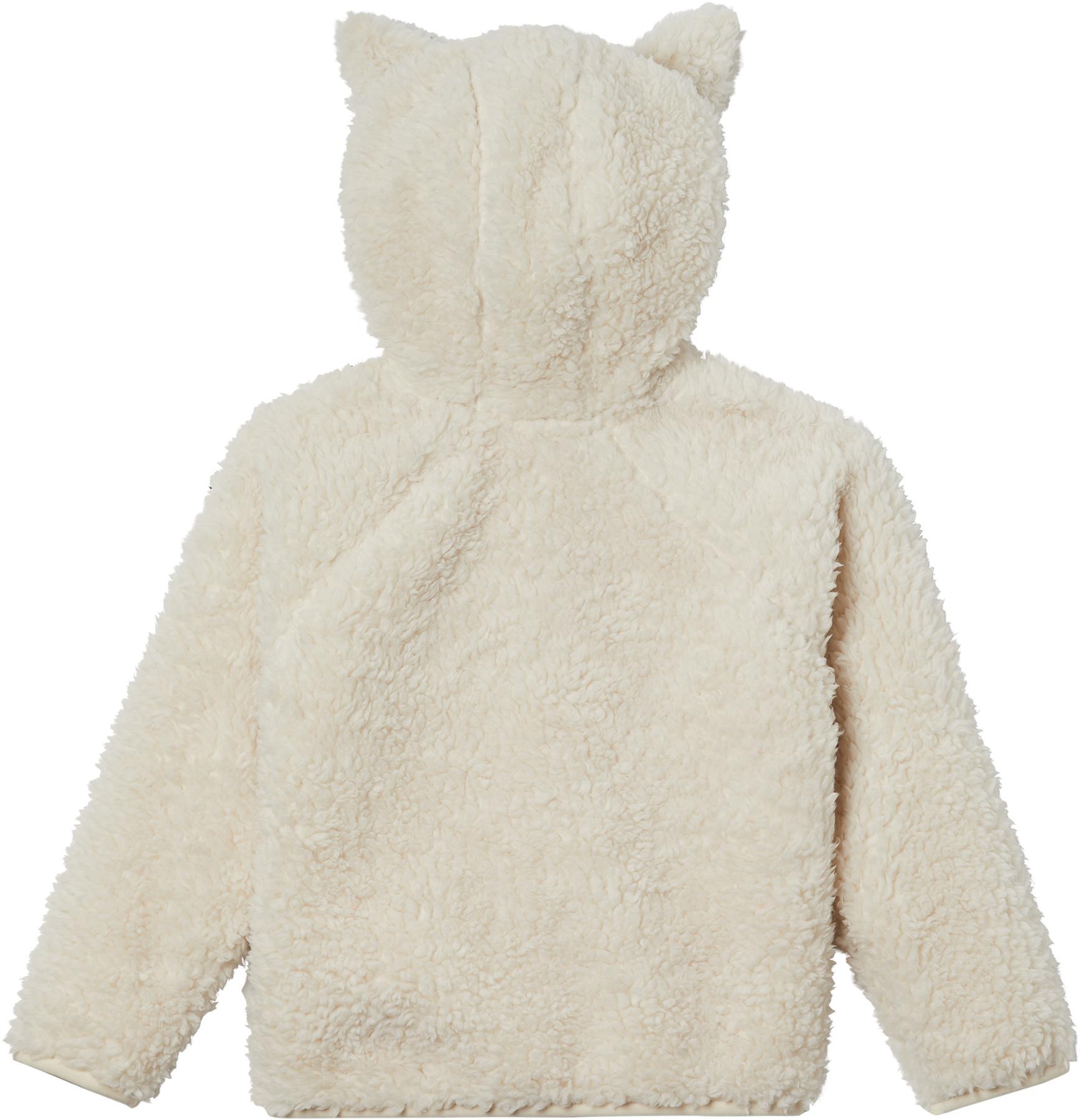 Numéro de l'image de la galerie de produits 2 pour le produit Manteau sherpa à glissière pleine longueur Foxy Baby - Tout-Petit