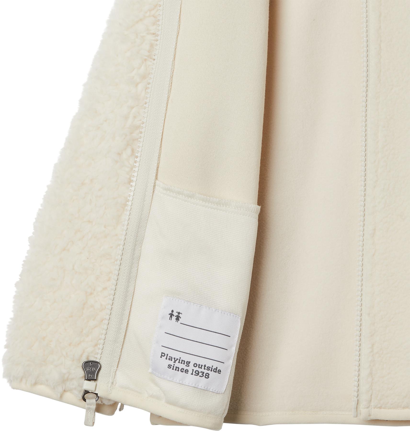 Numéro de l'image de la galerie de produits 3 pour le produit Manteau sherpa à glissière pleine longueur Foxy Baby - Tout-Petit