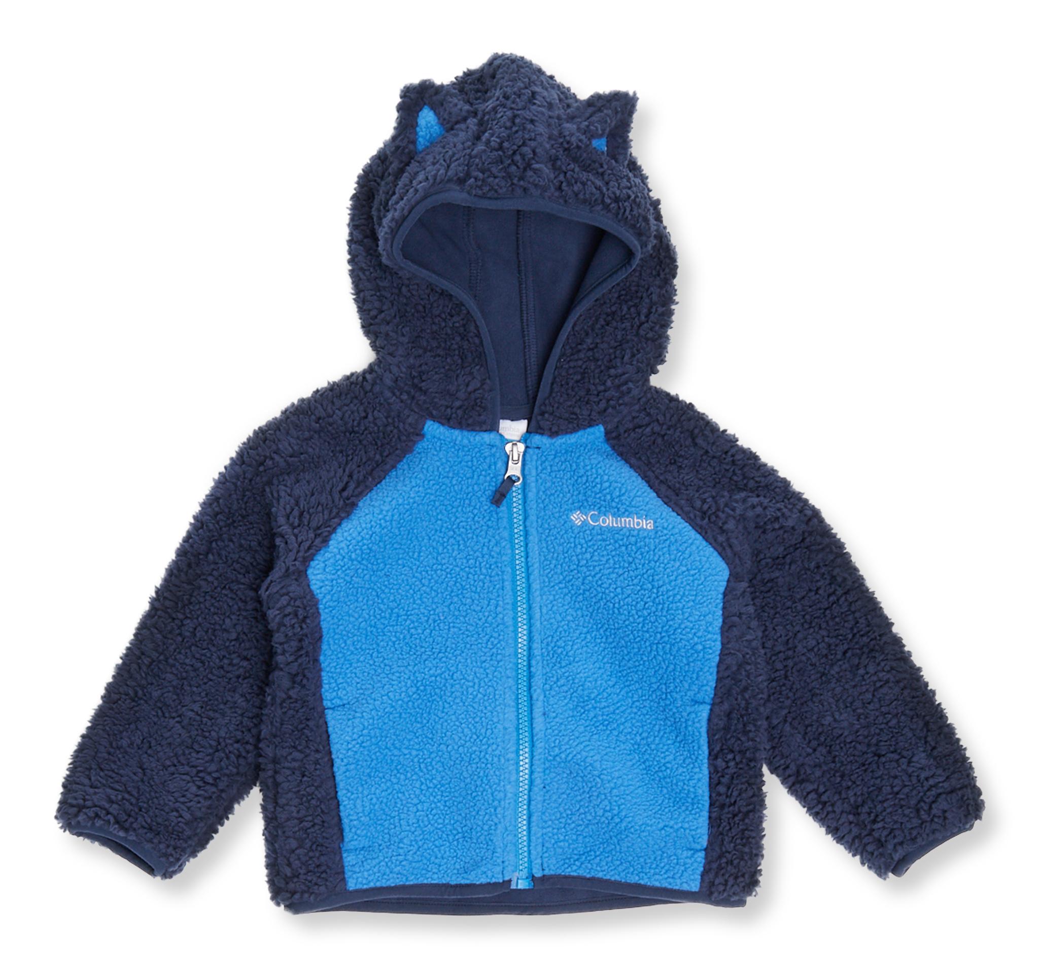 Numéro de l'image de la galerie de produits 1 pour le produit Manteau sherpa à glissière pleine longueur Foxy Baby - Tout-Petit