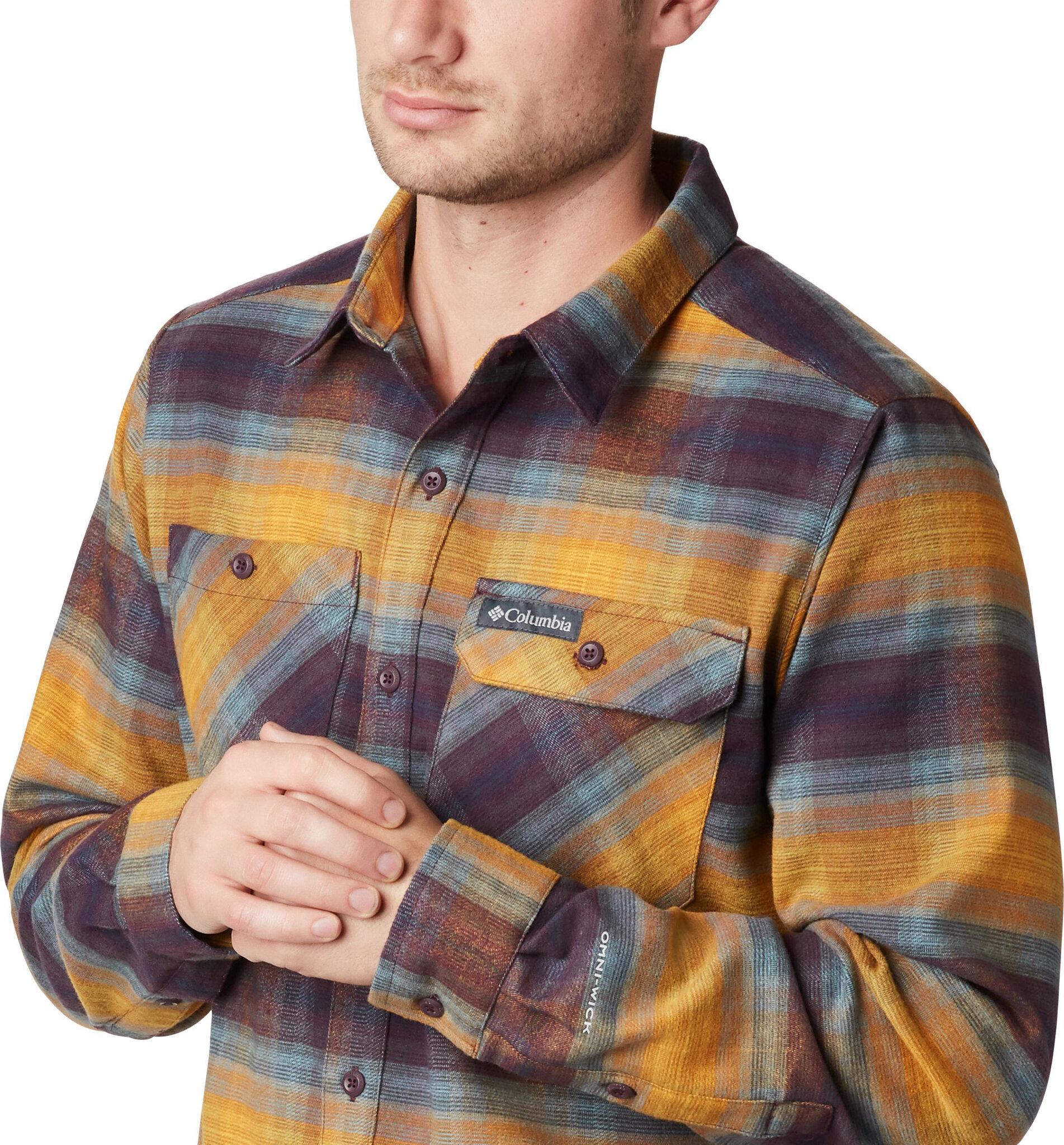 Numéro de l'image de la galerie de produits 2 pour le produit Chemise en flanelle extensible Outdoor Elements grande taille - Homme