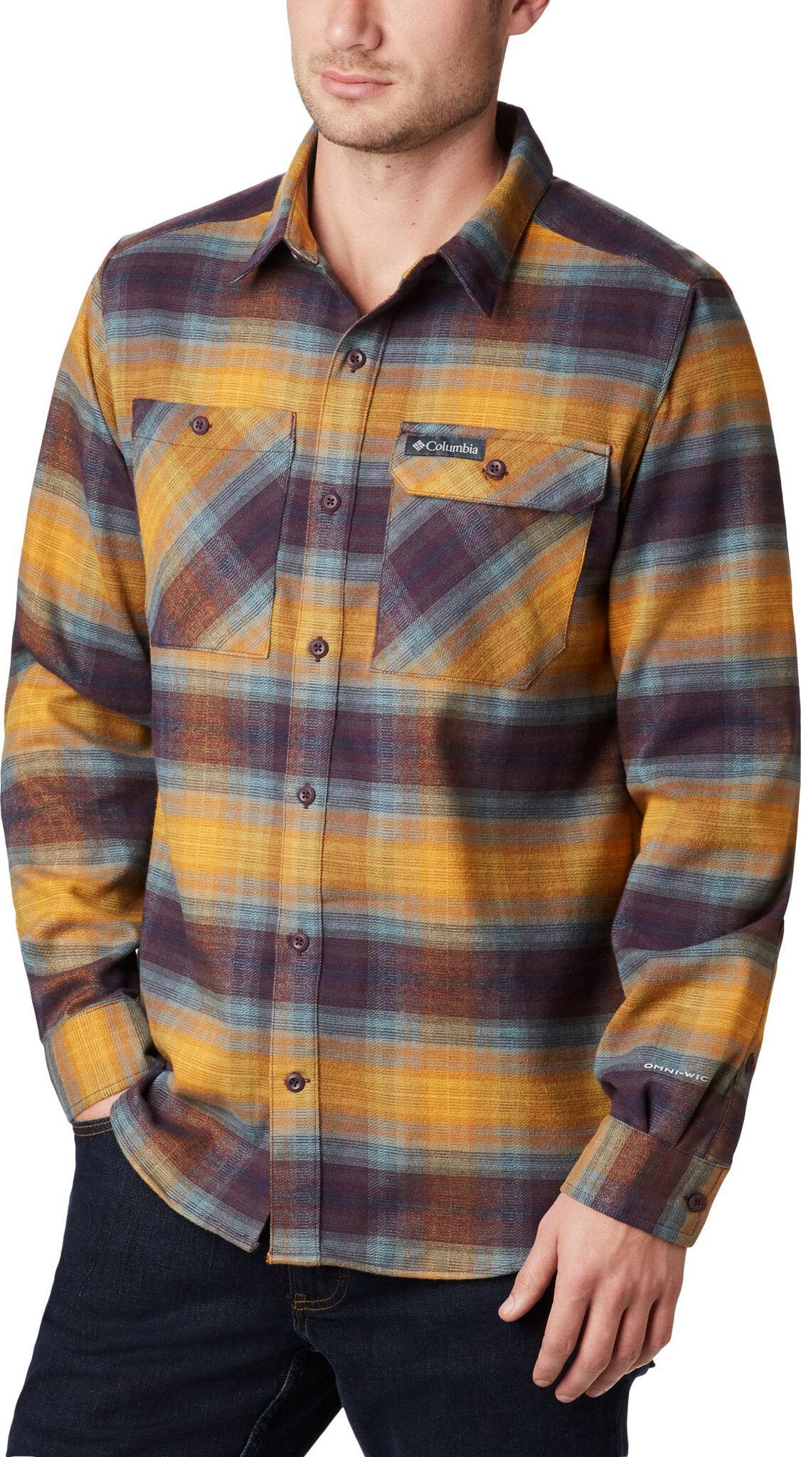 Numéro de l'image de la galerie de produits 1 pour le produit Chemise en flanelle extensible Outdoor Elements grande taille - Homme