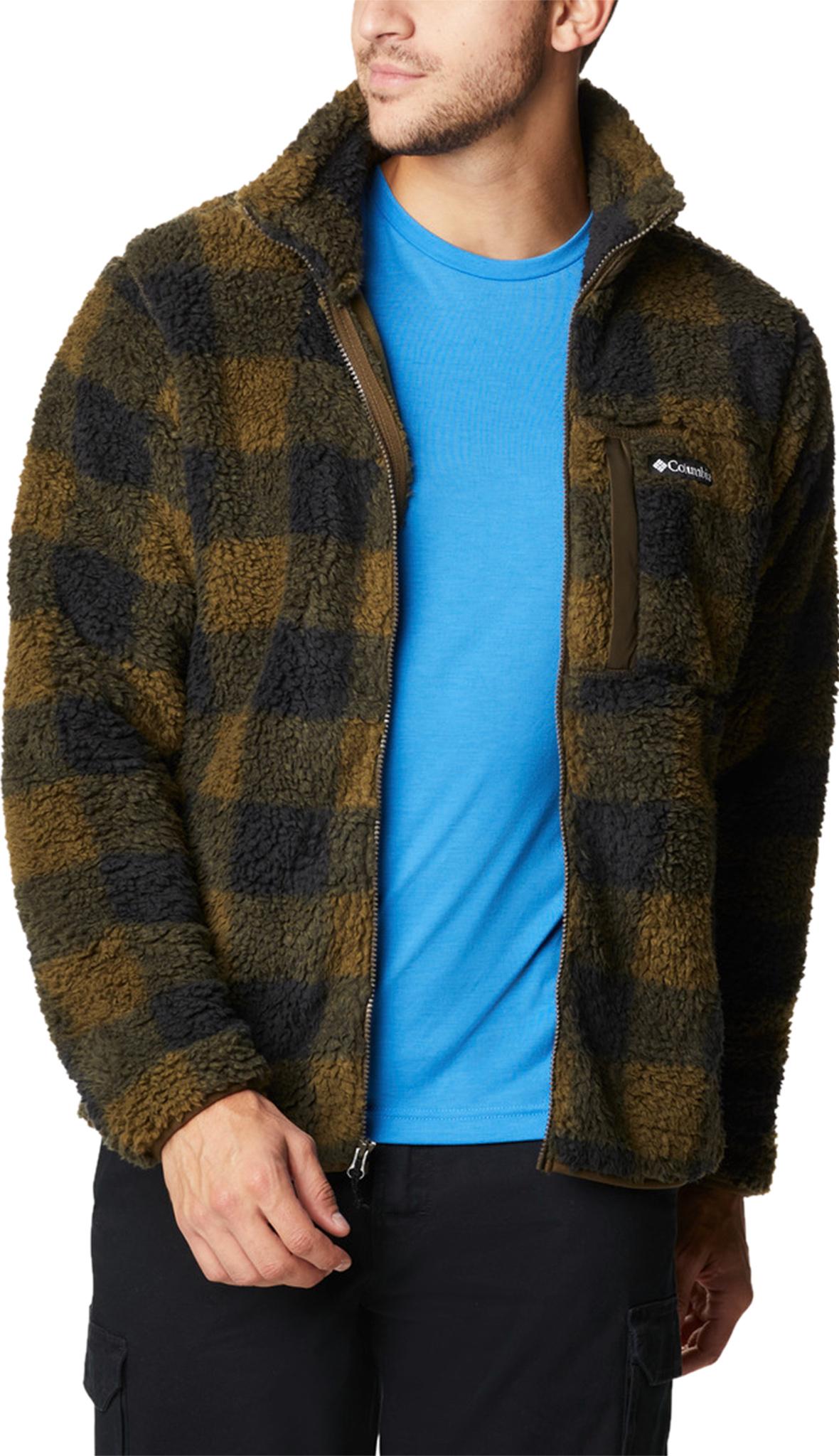 Product gallery image number 3 for product Winter Pass Printed Fleece Jacket - Men's