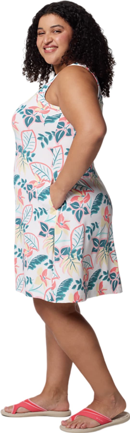 Numéro de l'image de la galerie de produits 3 pour le produit Robe imprimée grande taille Chill River - Femme