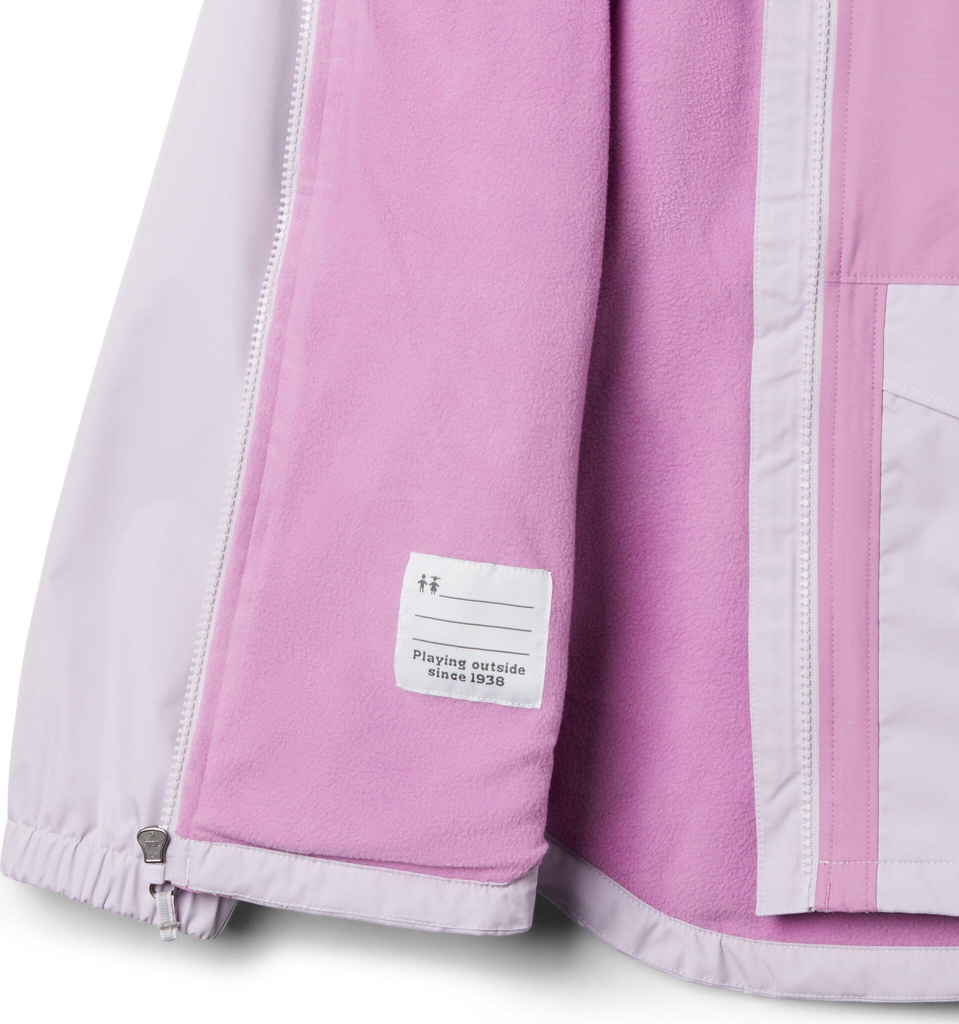 Product gallery image number 3 for product Rainy Trails Fleece Lined Jacket - Girls