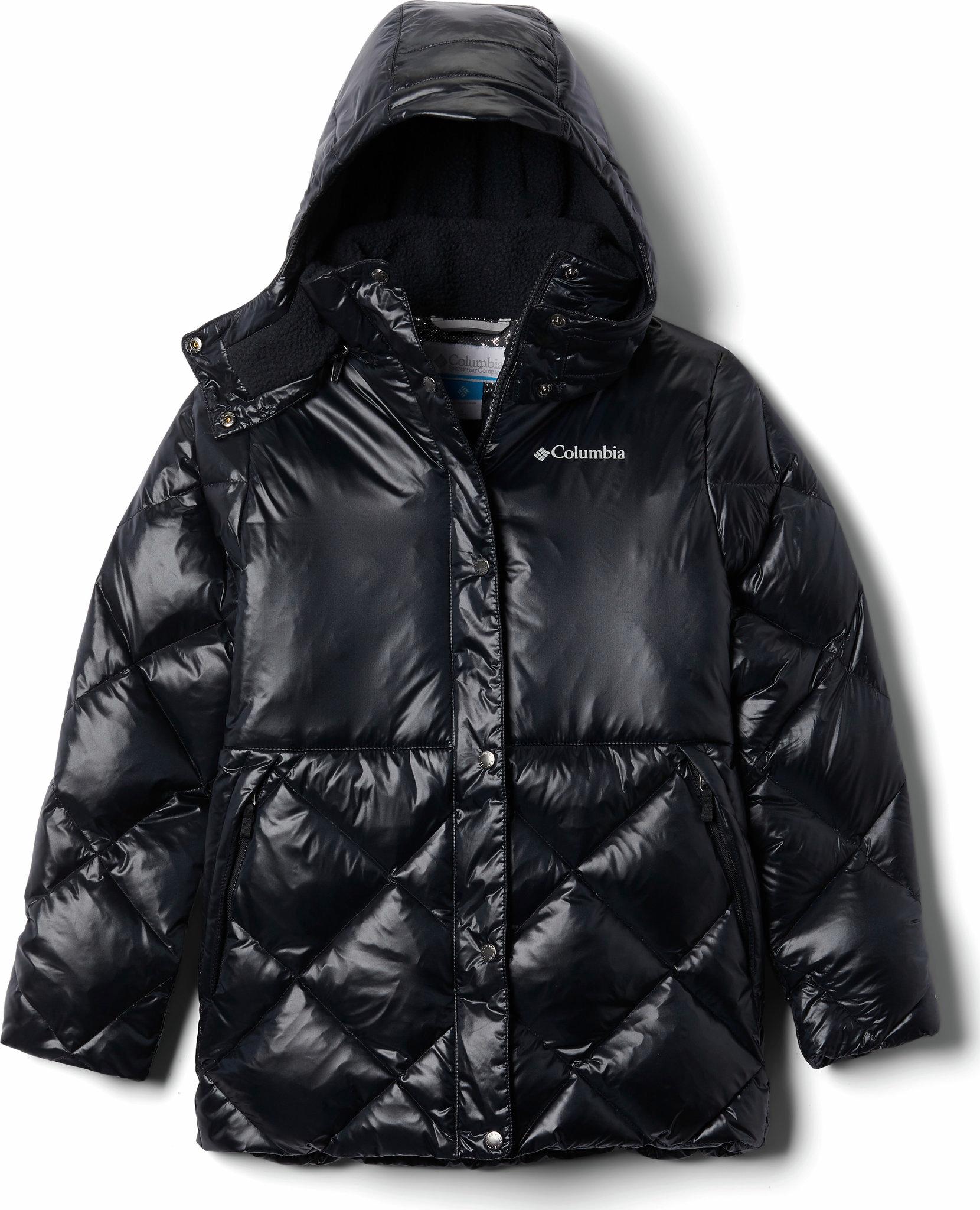 Product gallery image number 1 for product Forest Park Down Hooded Puffer - Girls