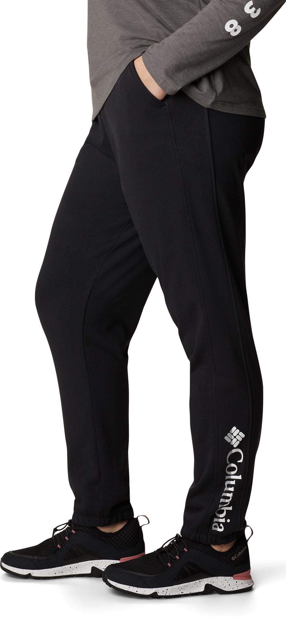Product gallery image number 4 for product Columbia Logo II Plus Size French Terry Joggers - Women's