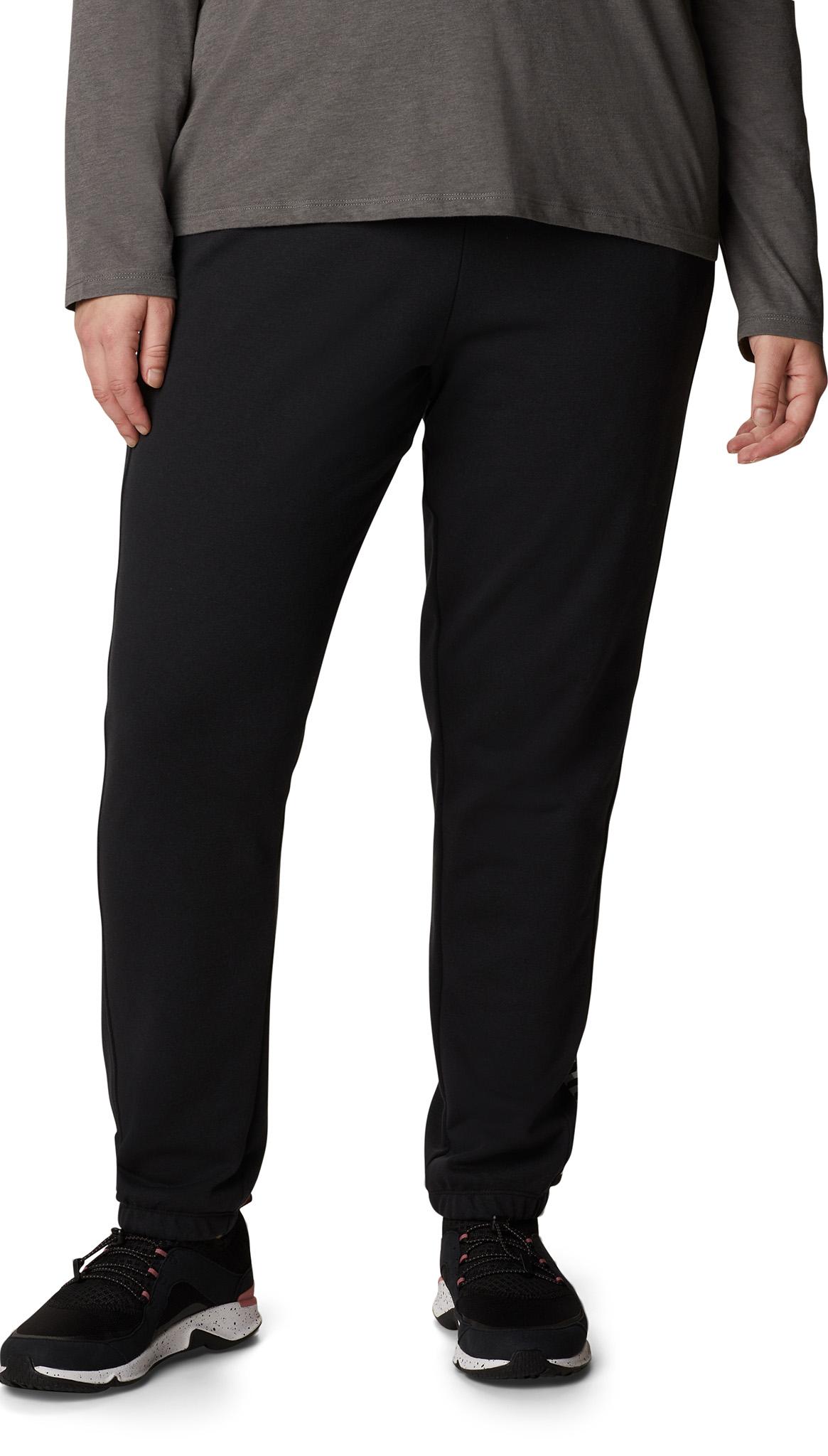 Product gallery image number 1 for product Columbia Logo II Plus Size French Terry Joggers - Women's