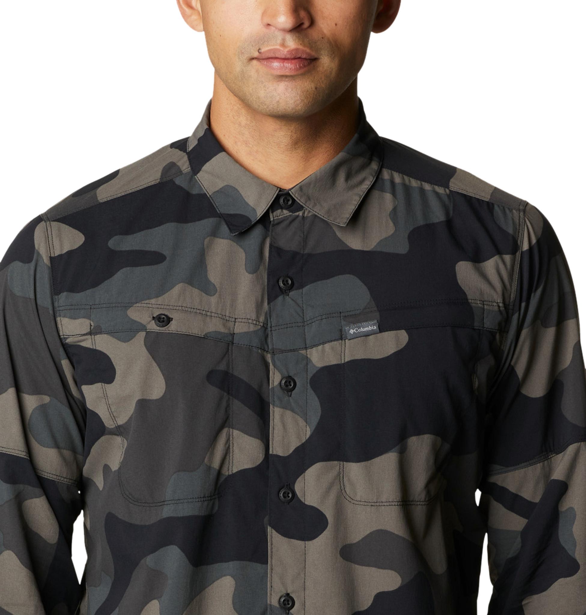 Product gallery image number 3 for product Newton Ridge Printed Long Sleeve Shirt - Men's