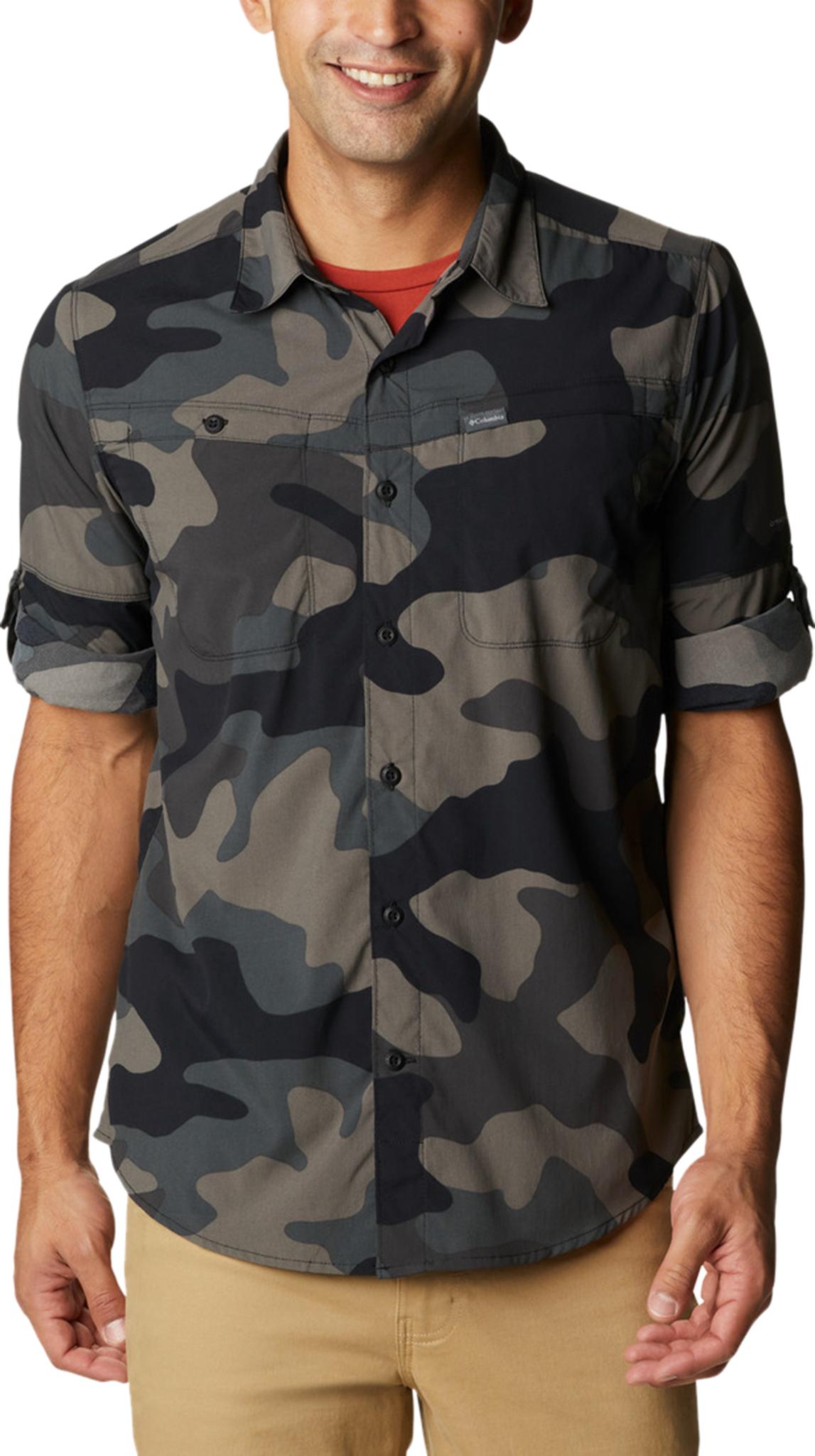 Product gallery image number 1 for product Newton Ridge Printed Long Sleeve Shirt - Men's