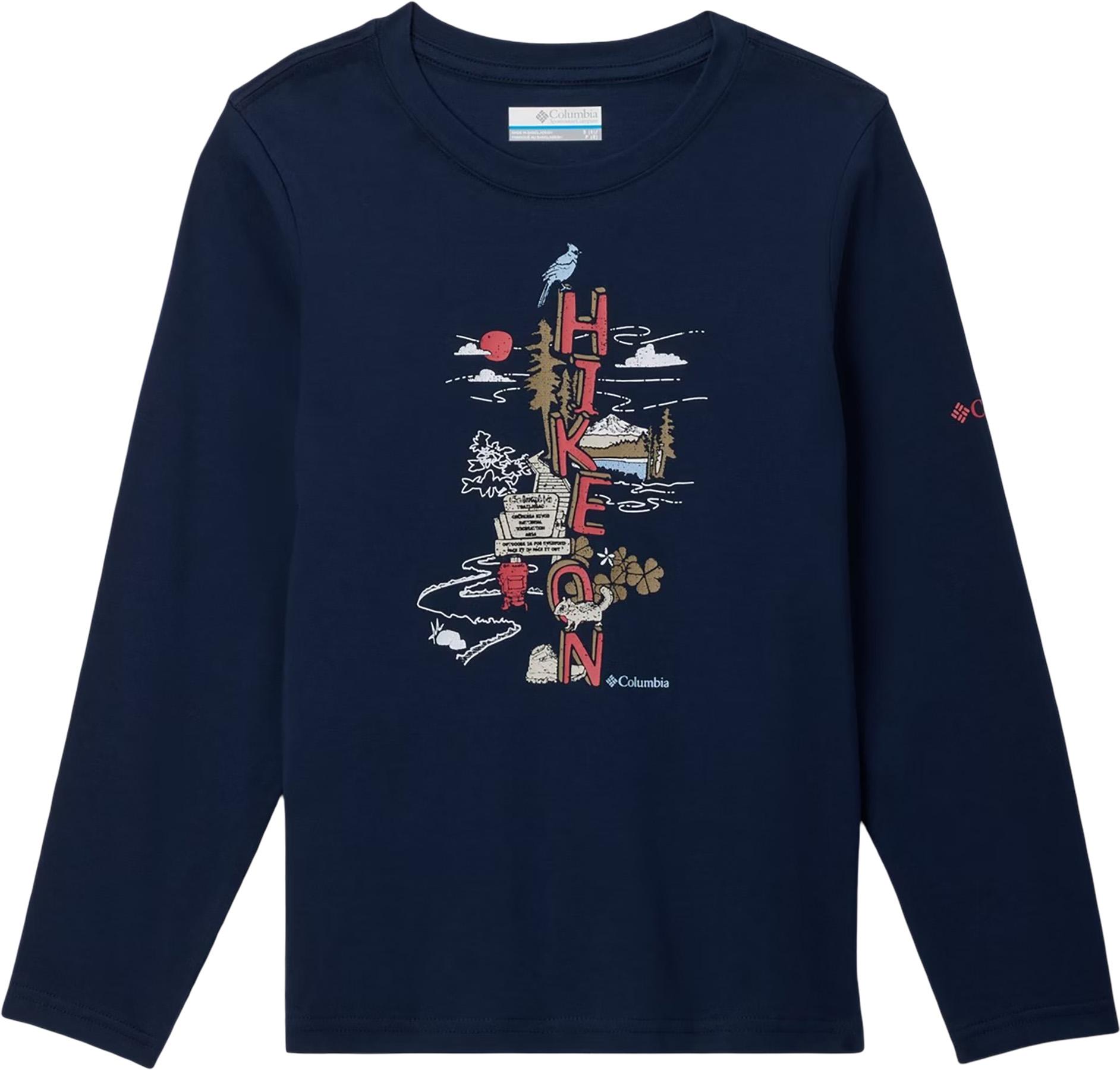 Product gallery image number 1 for product T-shirt graphique à manches longues Dobson Pass - Garçon