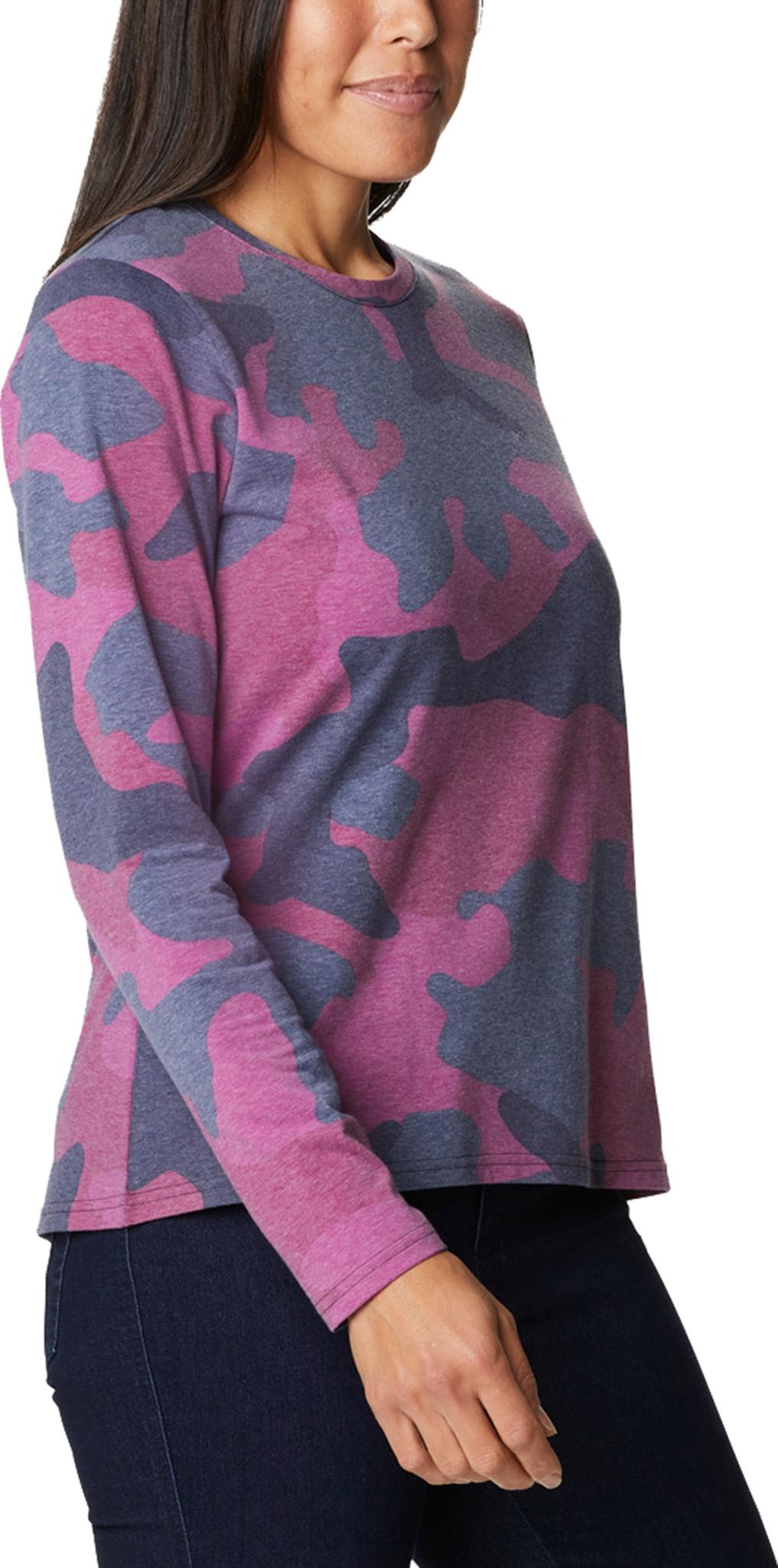 Product gallery image number 4 for product Sun Trek Pattern Long Sleeve T-Shirt - Women's