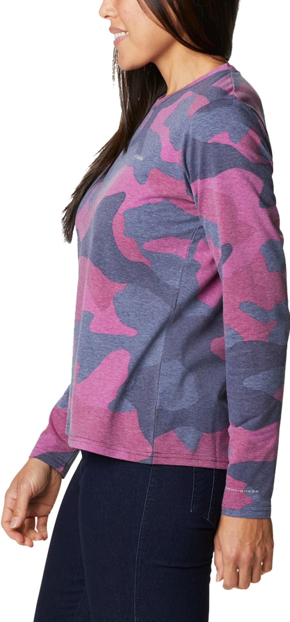 Product gallery image number 5 for product Sun Trek Pattern Long Sleeve T-Shirt - Women's