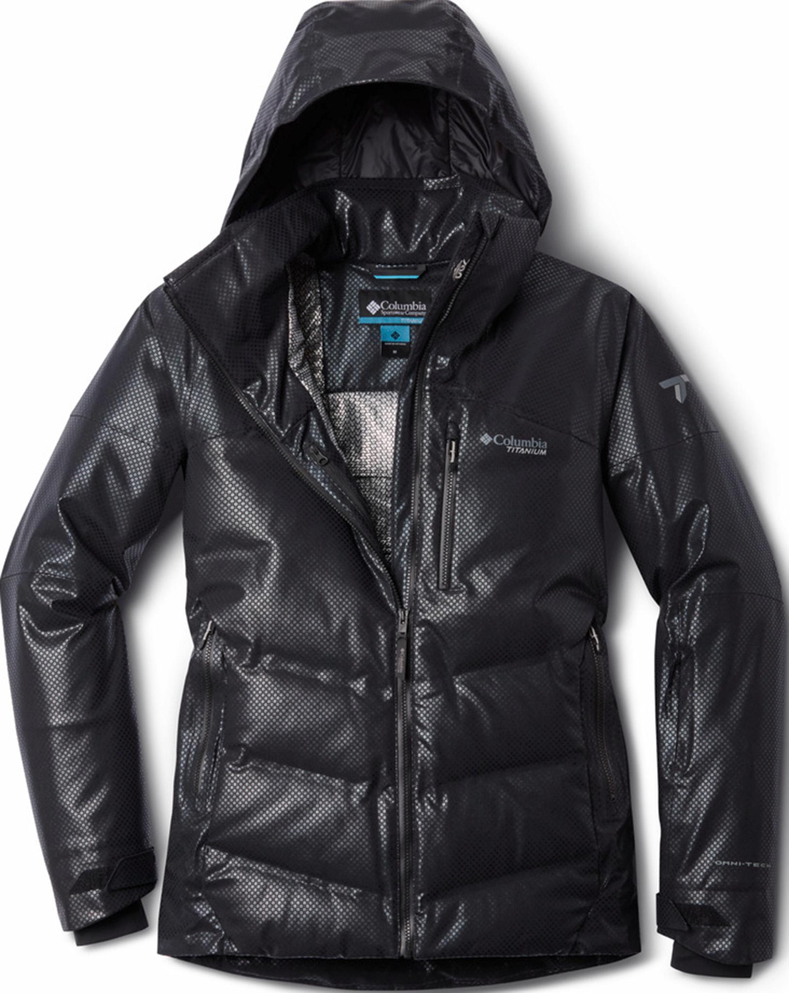 Product gallery image number 1 for product Powder Keg Black Dot Down Jacket - Women's