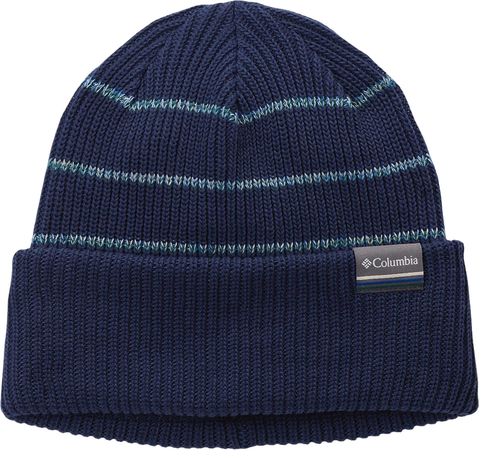 Collegiate Navy - Rainbow Stripes