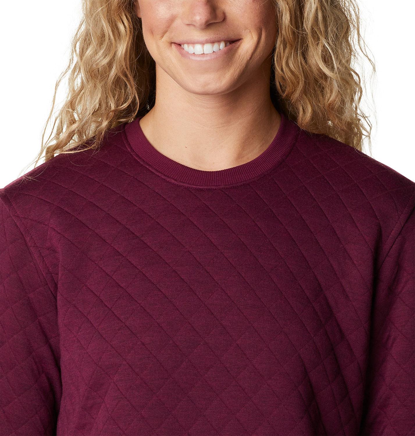Product gallery image number 2 for product Lodge Quilted Crew Sweatshirt - Women's