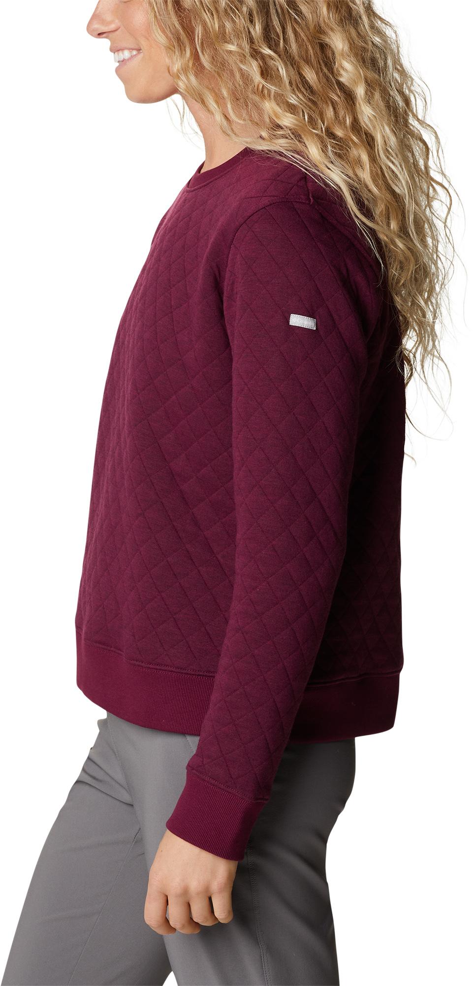 Product gallery image number 3 for product Lodge Quilted Crew Sweatshirt - Women's