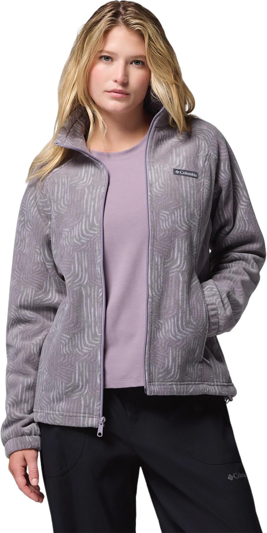 Product gallery image number 4 for product Benton Springs Printed Full Zip Fleece Jacket - Women's