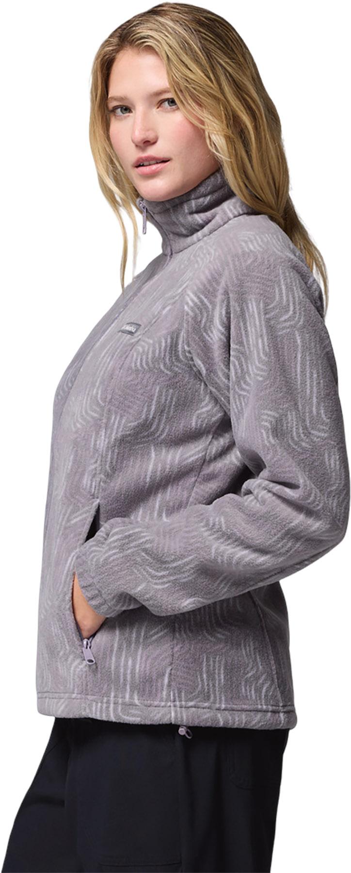 Product gallery image number 5 for product Benton Springs Printed Full Zip Fleece Jacket - Women's