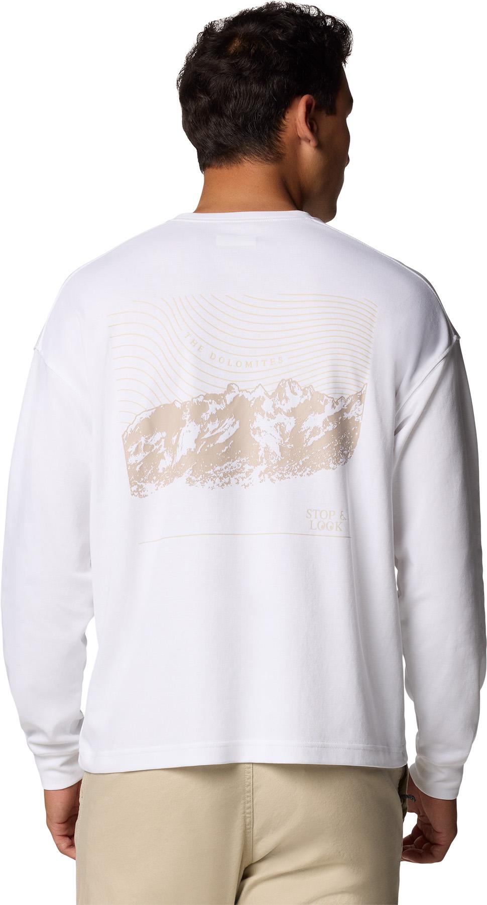 Product gallery image number 2 for product Duxbery Relaxed Long Sleeve Crew Neck T-Shirt - Men's