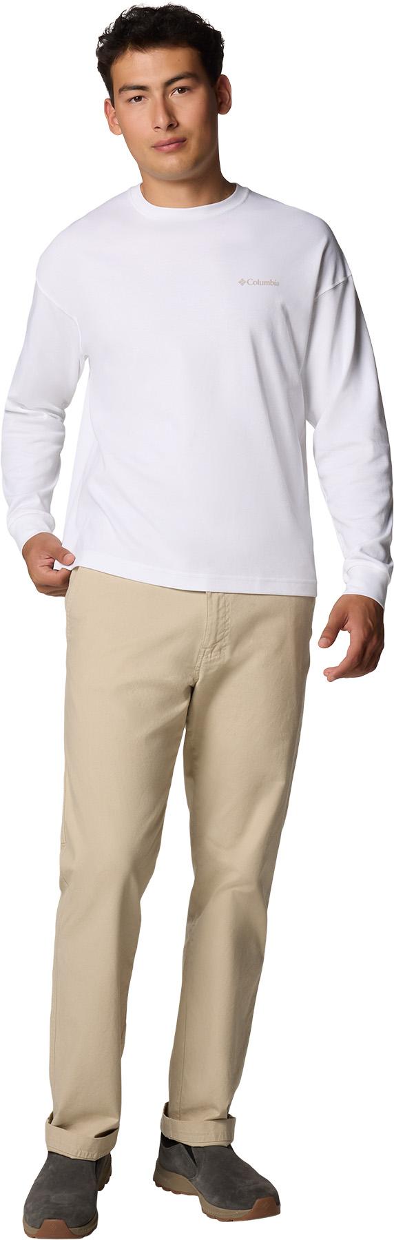 Product gallery image number 4 for product Duxbery Relaxed Long Sleeve Crew Neck T-Shirt - Men's