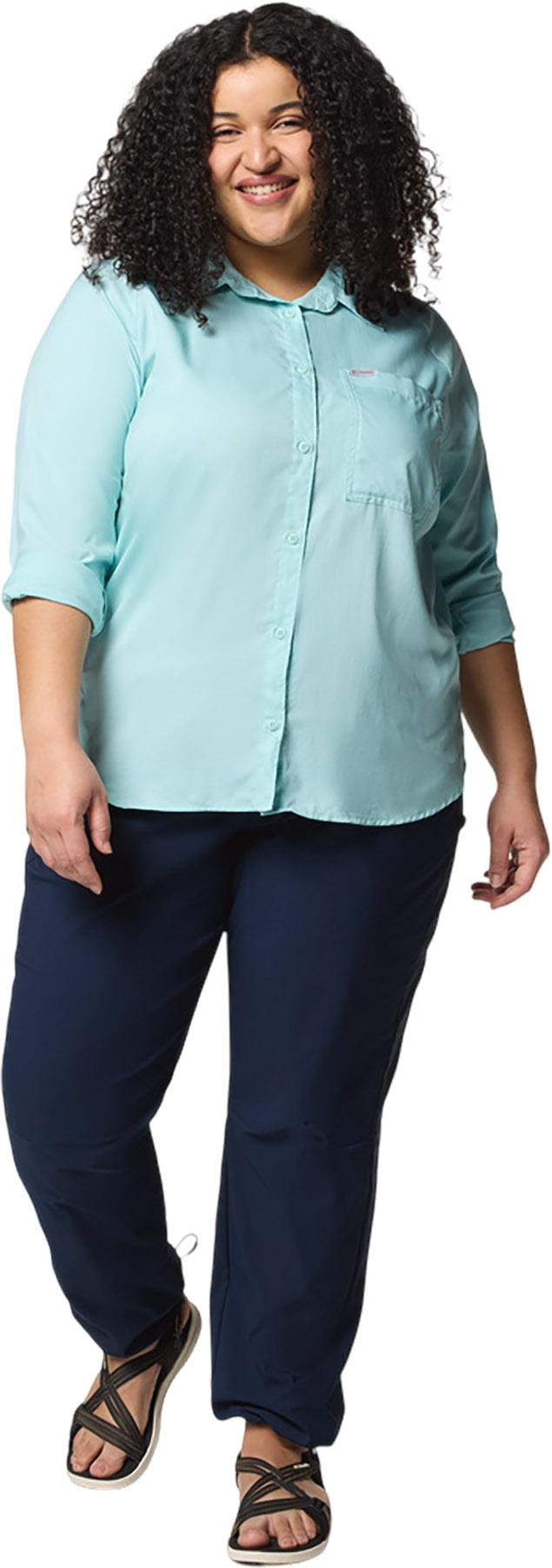 Product gallery image number 2 for product Anytime Lite Plus Size Long Sleeve Shirt - Women's
