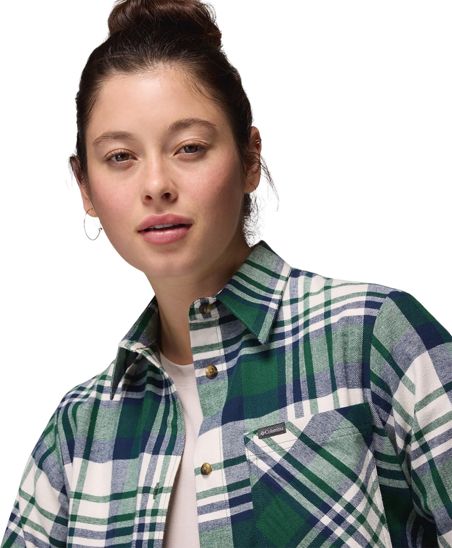 Product gallery image number 3 for product Calico Basin Flannel Long Sleeve Shirt - Women's