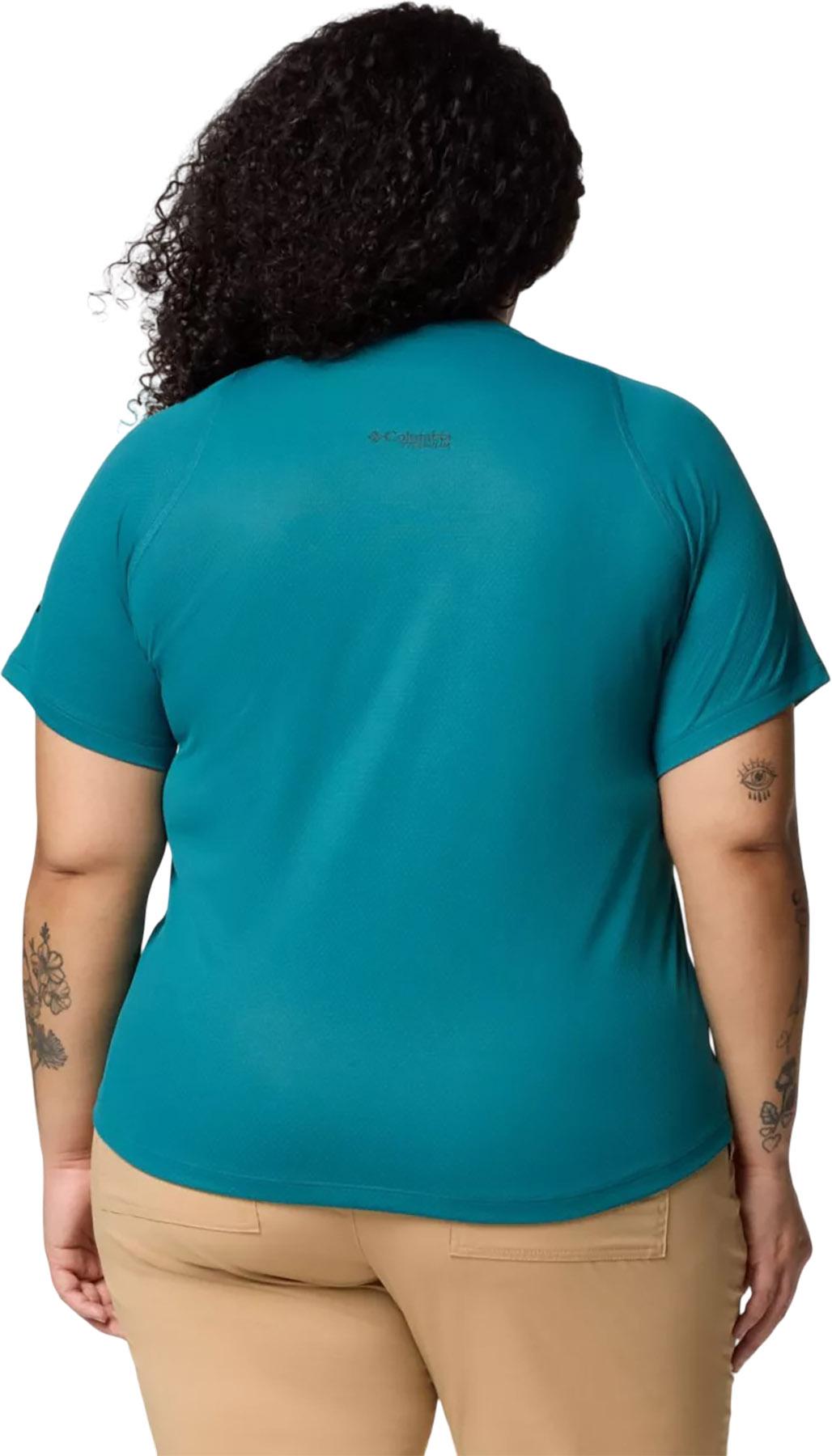 Numéro de l'image de la galerie de produits 2 pour le produit T-shirt à manches courtes et col rond grande taille Summit Valley - Femme