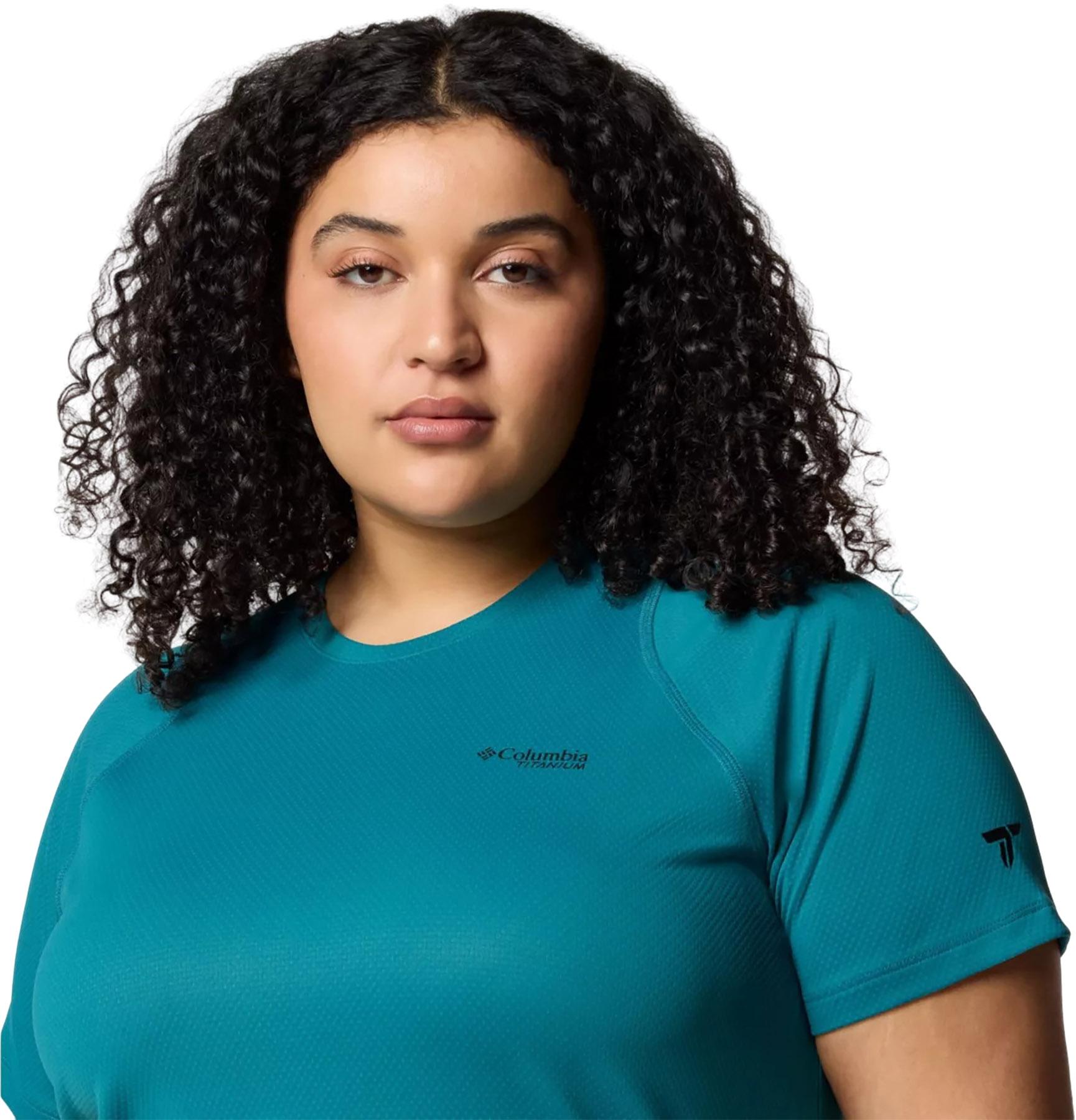 Numéro de l'image de la galerie de produits 3 pour le produit T-shirt à manches courtes et col rond grande taille Summit Valley - Femme