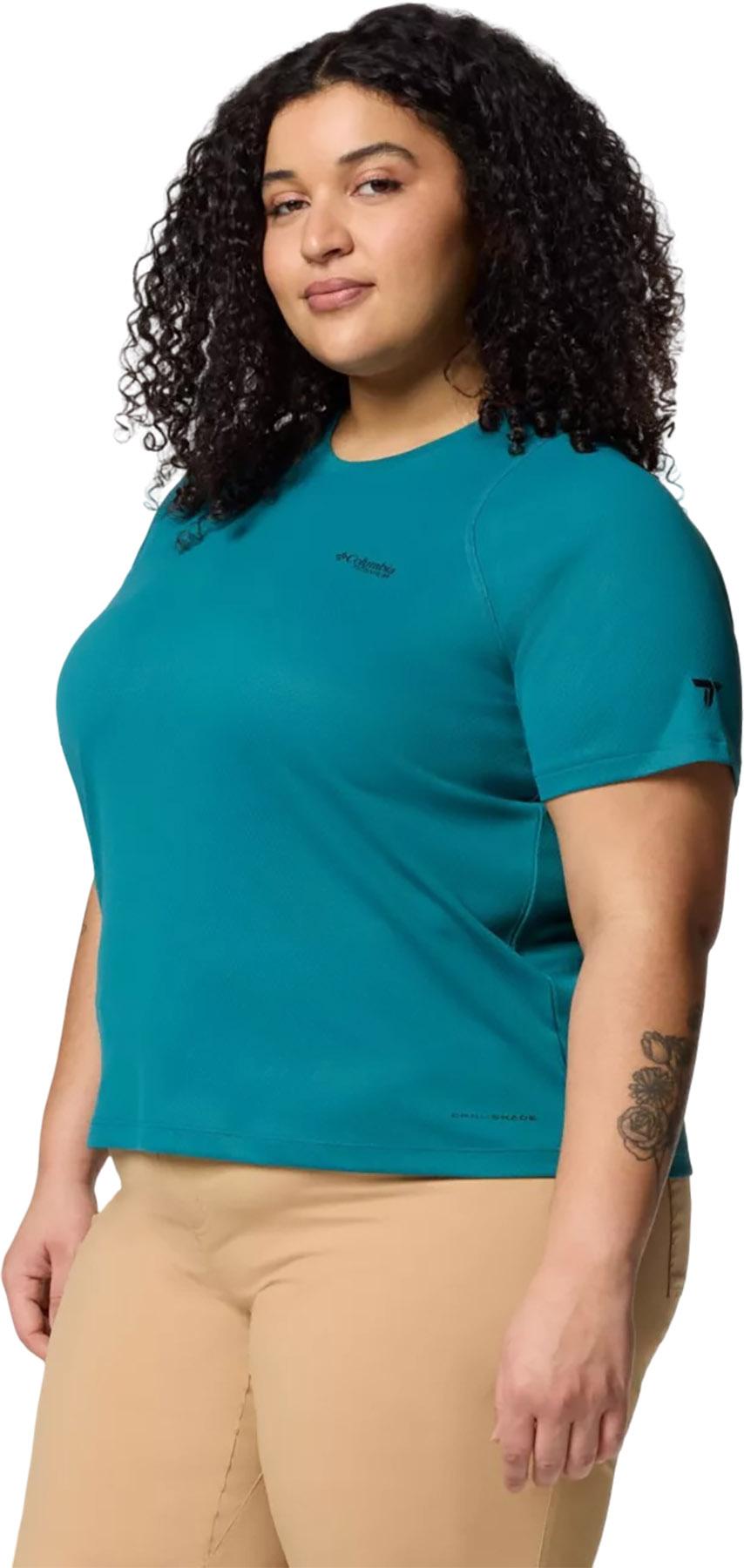 Numéro de l'image de la galerie de produits 4 pour le produit T-shirt à manches courtes et col rond grande taille Summit Valley - Femme
