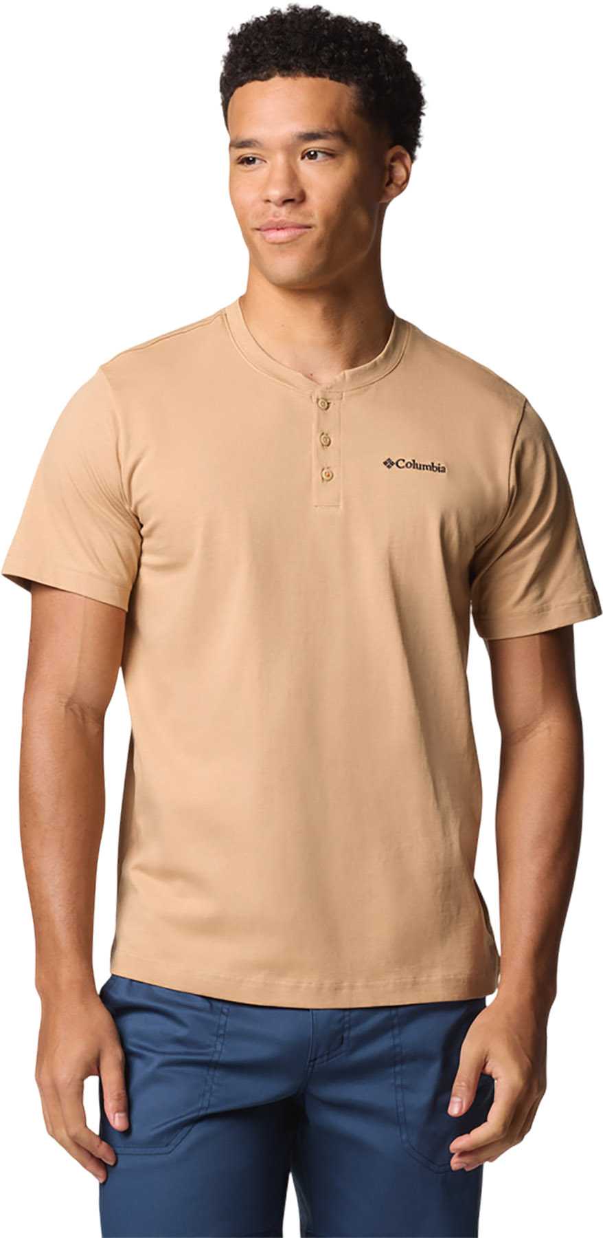 Image de produit pour Chandail à col boutonné à manches courtes Landroamer II - Homme