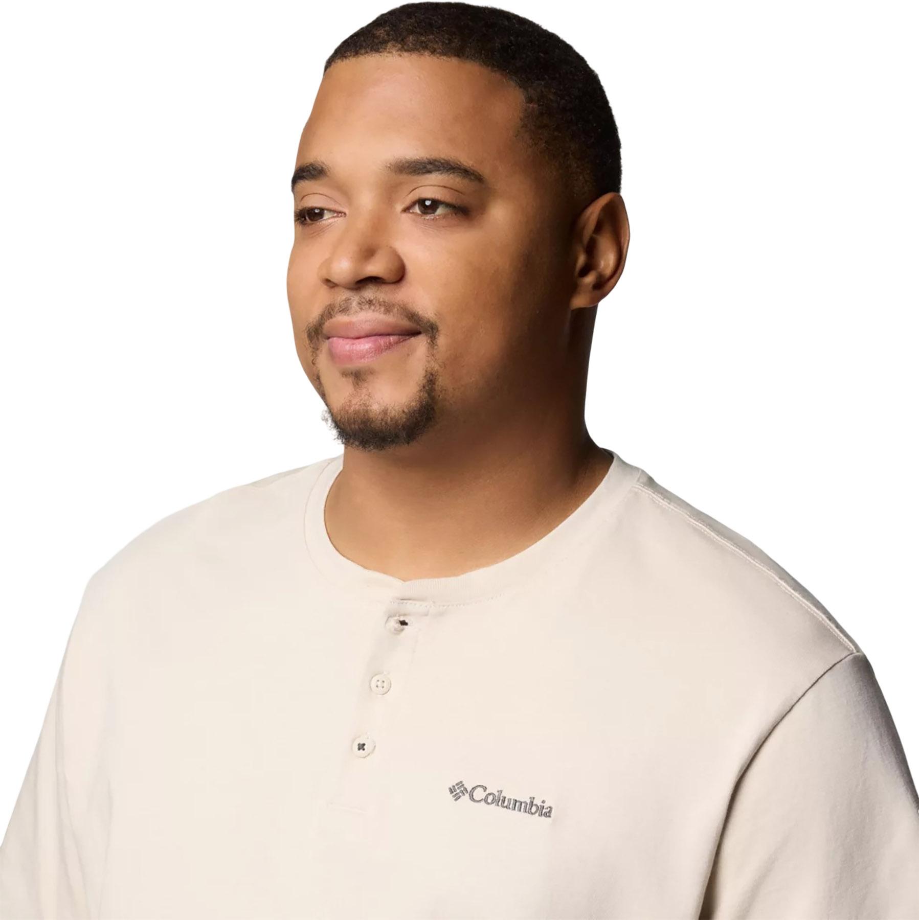 Product gallery image number 3 for product Landroamer II Big Size Short Sleeve Henley Shirt - Men's