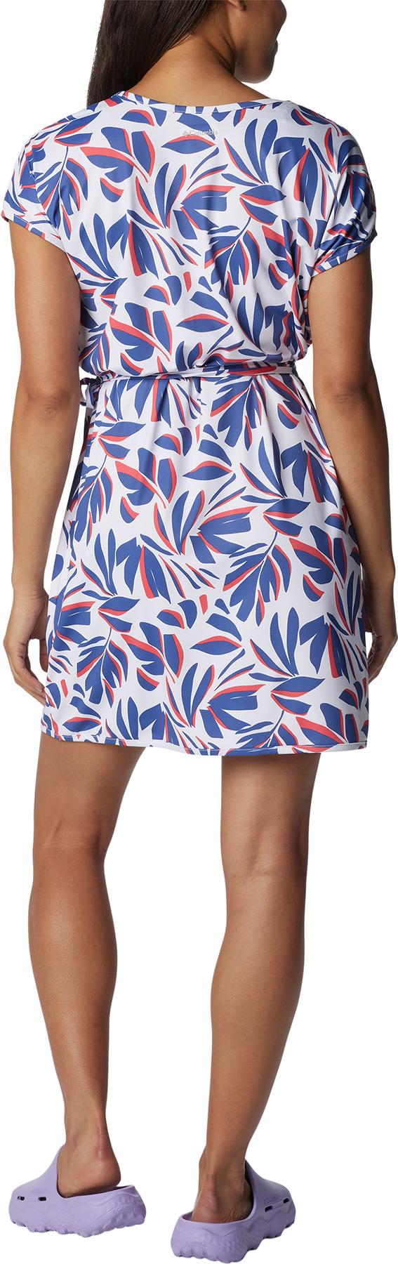 Numéro de l'image de la galerie de produits 2 pour le produit Robe portefeuille imprimé Chill River - Femme