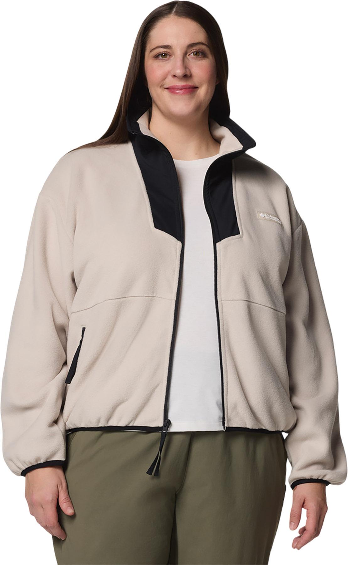 Product gallery image number 4 for product Sequoia Grove Full Zip Plus Size Fleece Jacket - Women's