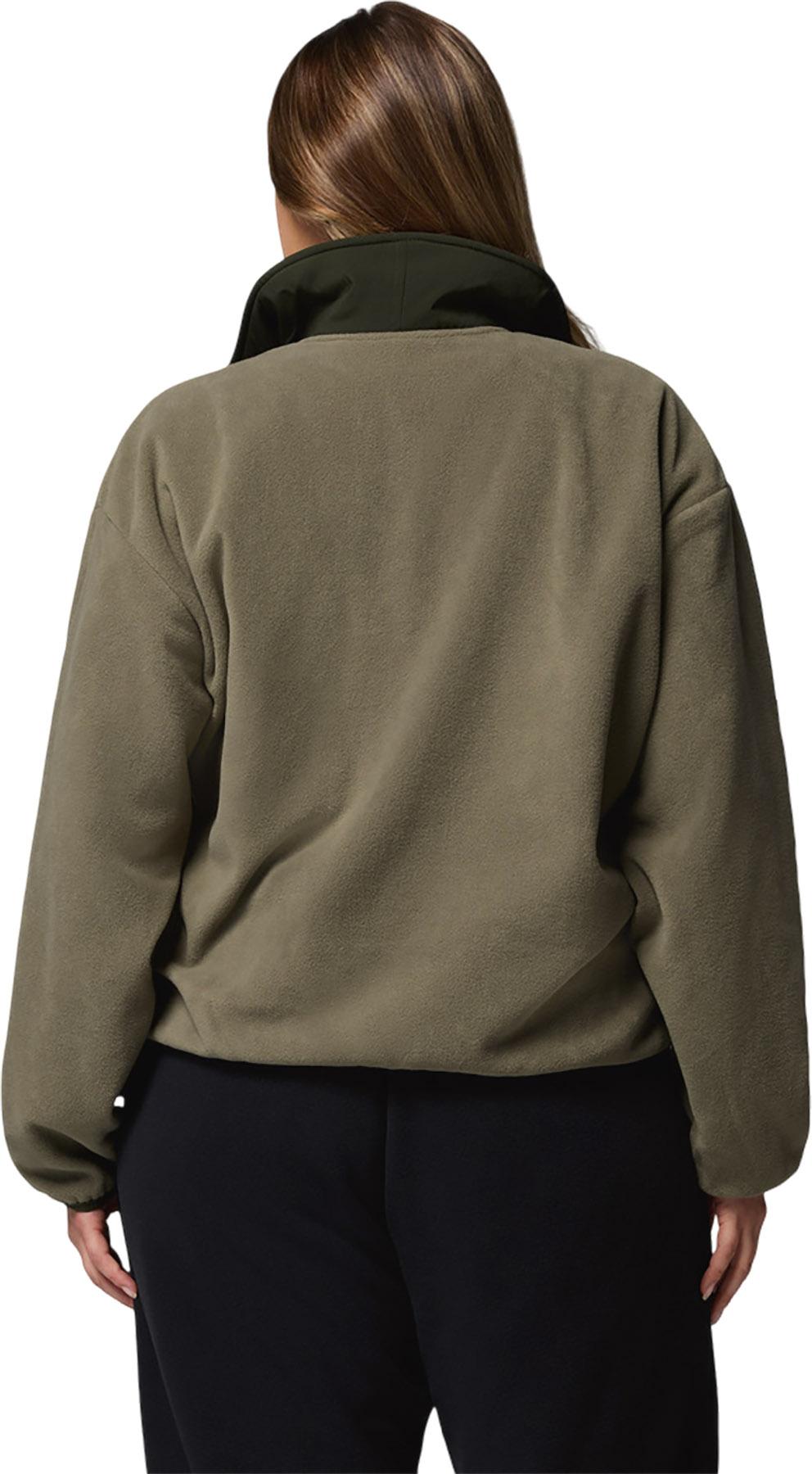 Product gallery image number 4 for product Sequoia Grove Plus Size Half Zip Fleece Pullover - Women's