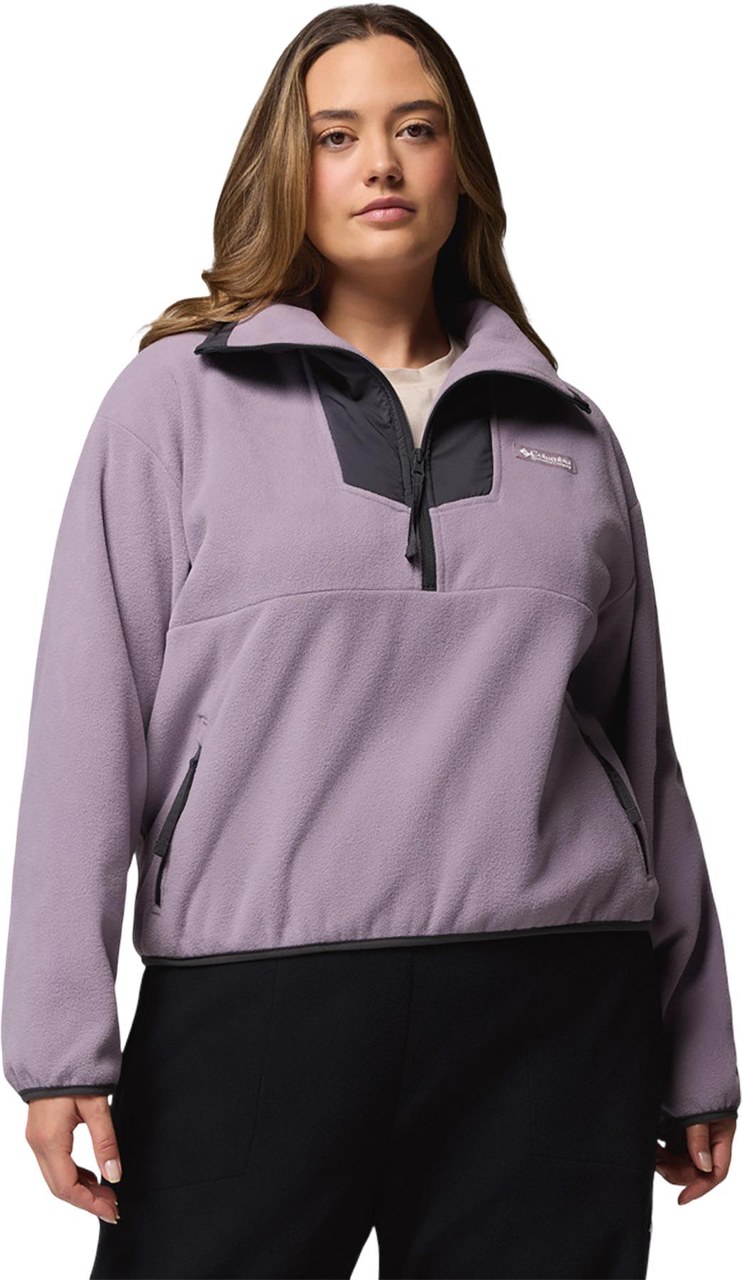 Product image for Sequoia Grove Plus Size Half Zip Fleece Pullover - Women's