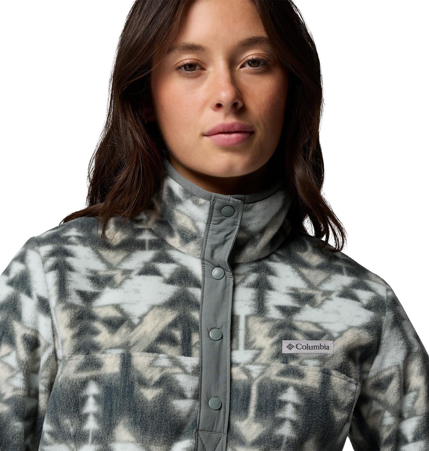 Product gallery image number 3 for product Benton Springs Printed Half Snap Fleece Pullover - Women's