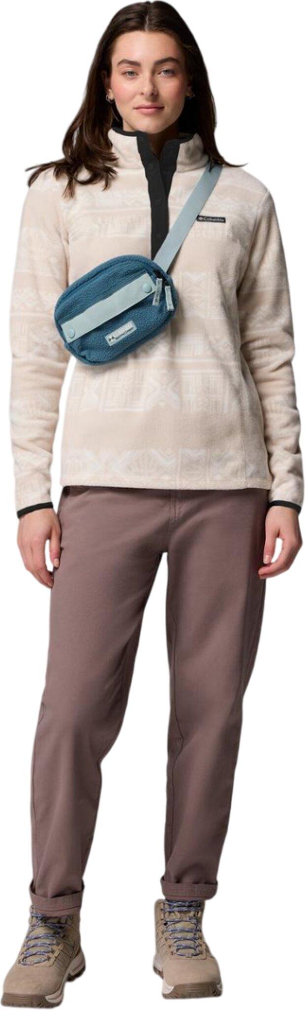 Product gallery image number 4 for product Benton Springs Printed Half Snap Fleece Pullover - Women's