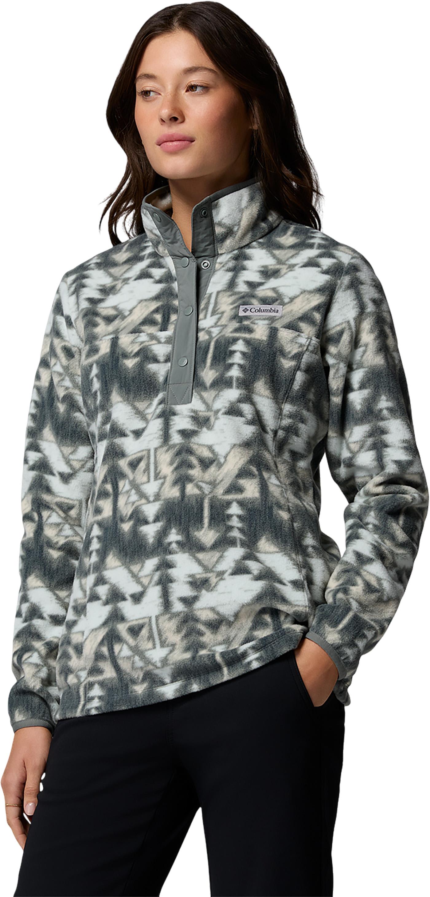Product gallery image number 5 for product Benton Springs Printed Half Snap Fleece Pullover - Women's
