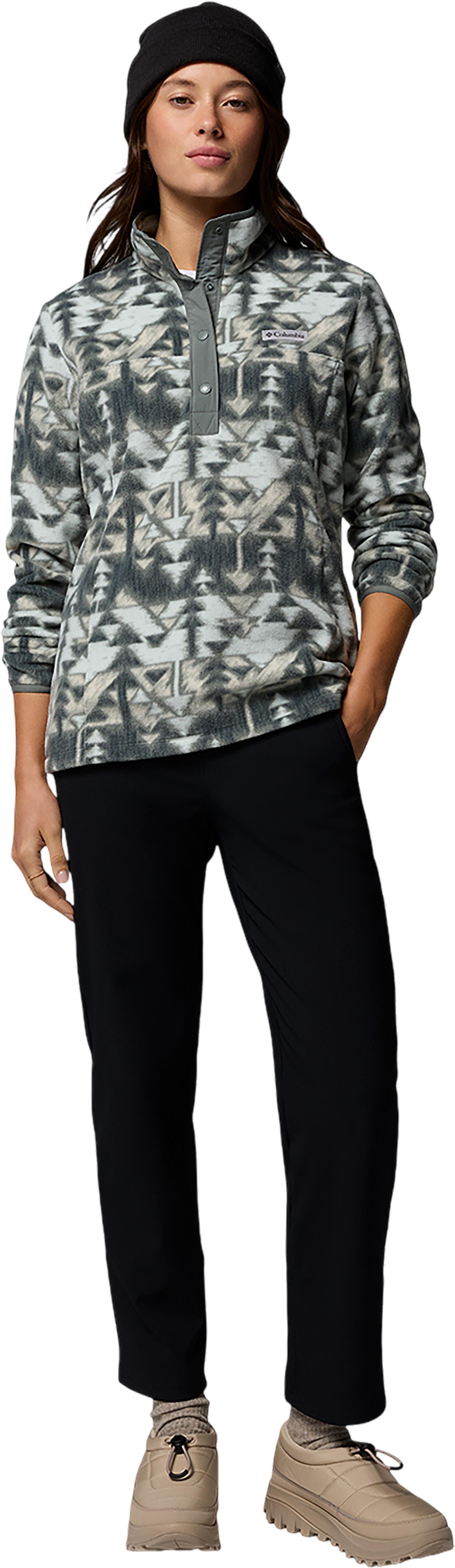 Product gallery image number 4 for product Benton Springs Printed Half Snap Fleece Pullover - Women's