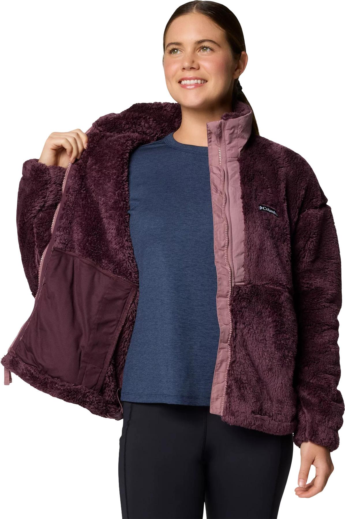 Numéro de l'image de la galerie de produits 5 pour le produit Manteau à glissière pleine longueur en sherpa Boundless Discovery II - Femme